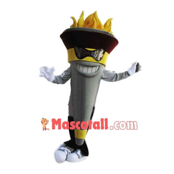 Torch Mascot Costume