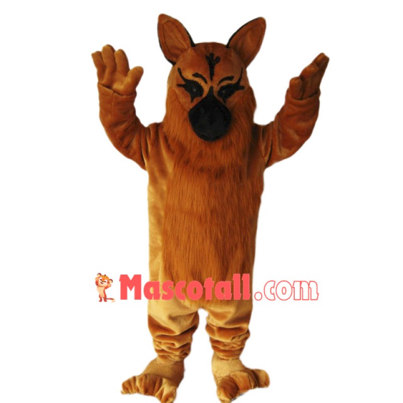 German Shepard Dog Mascot Costume
