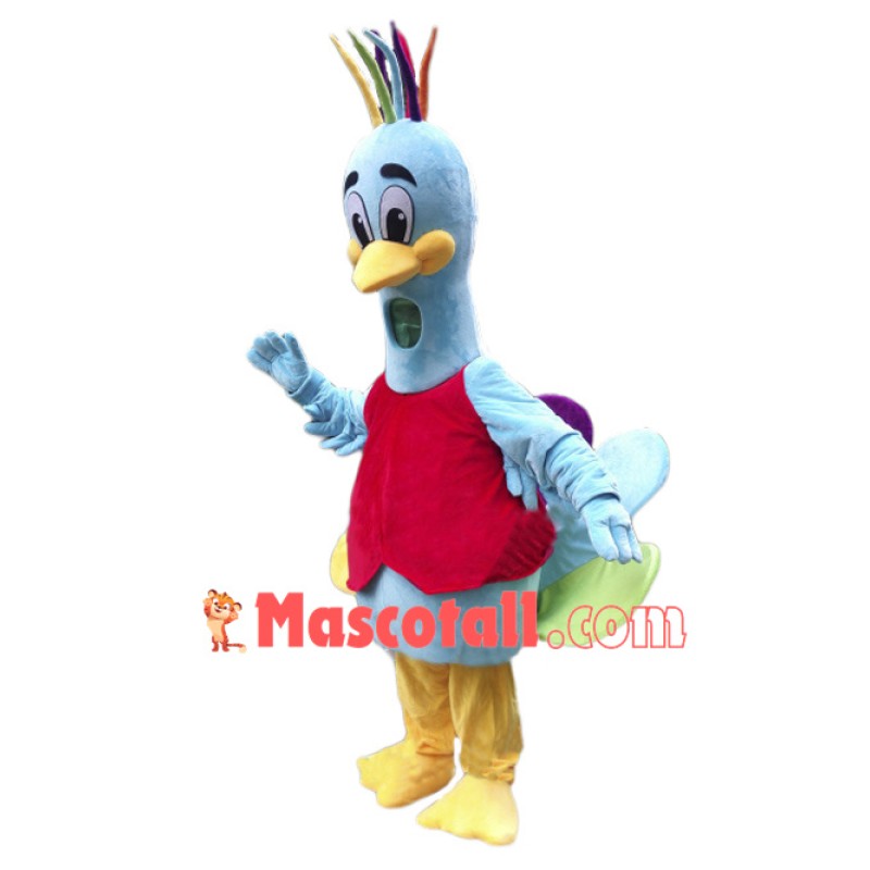Peacock Mascot Costume Free Shipping