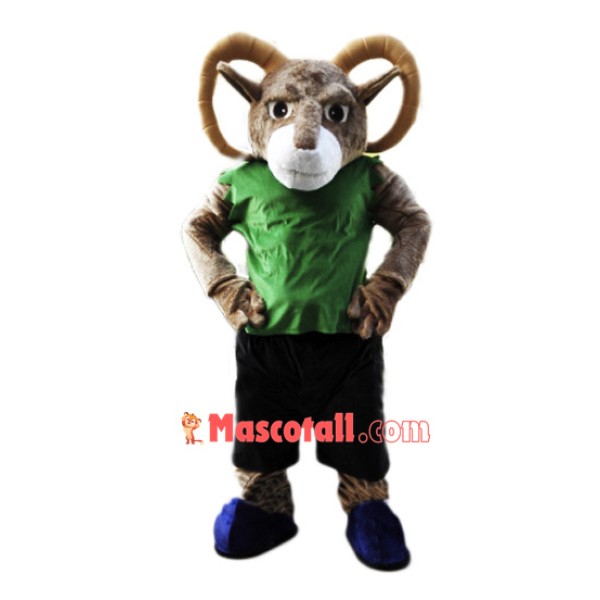 Power Sporty Ram Mascot Costume