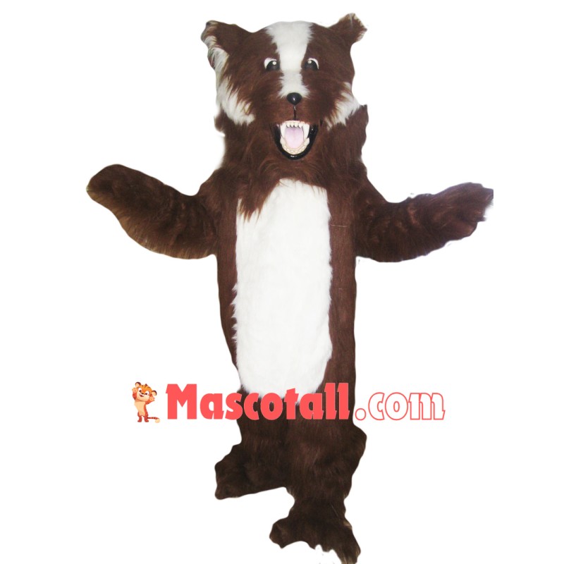 Fierce Badger Mascot Costume