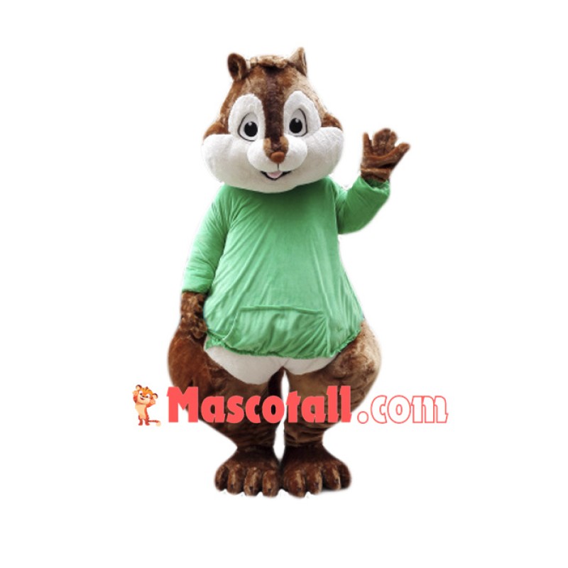 Friendly Lightweight Chipmunk Mascot Costume