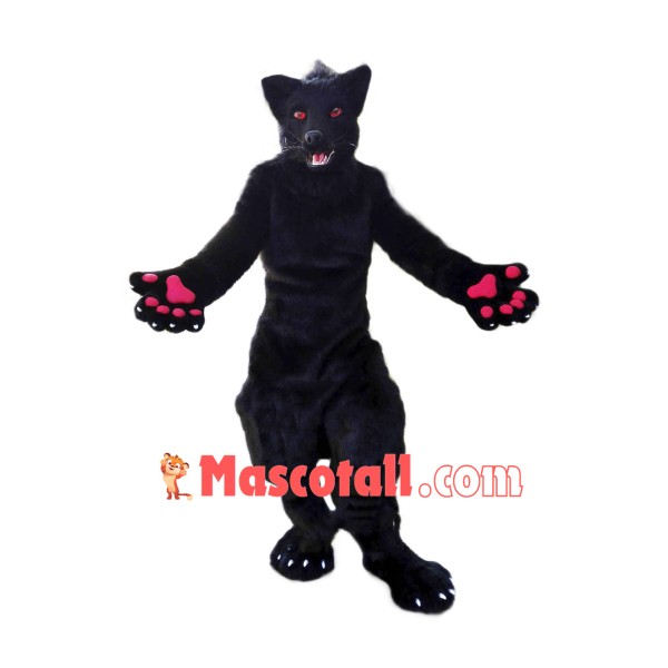 Red Eye Wolf Mascot Costume