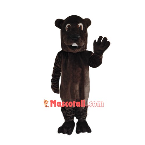 Cute Adult Beaver Mascot Costume Free Shipping