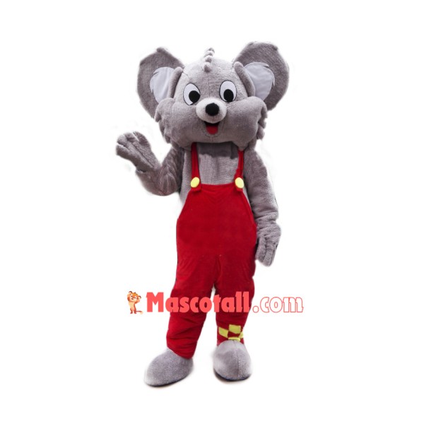 Cute Grey Koala Mascot Costume