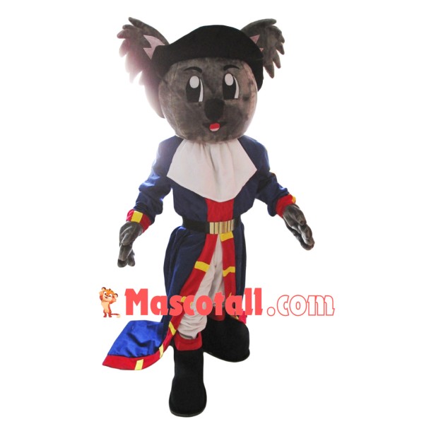 Pirate Koala Mascot Costume