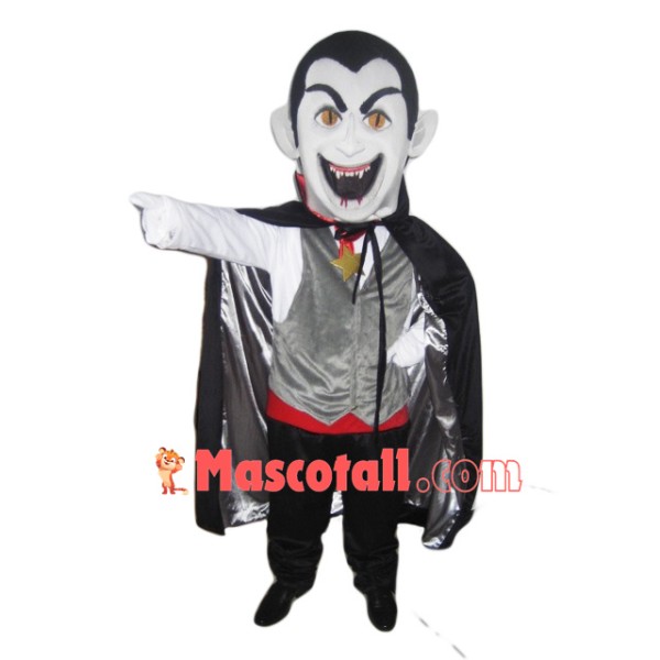 Halloween Vampire Mascot Costume