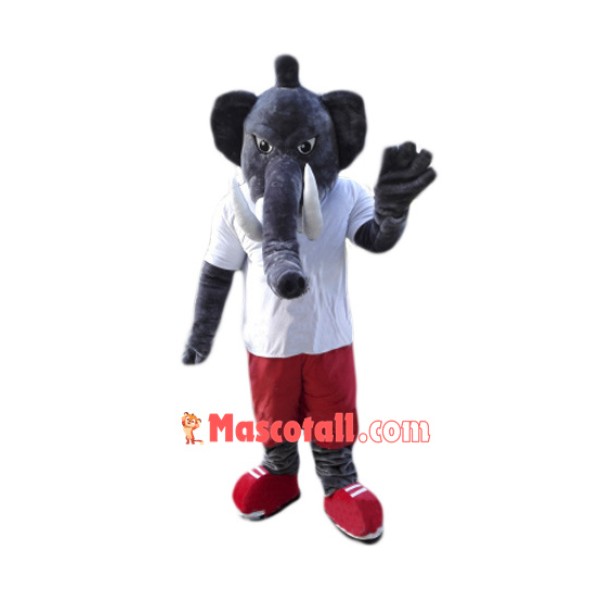 Power Elephant Mascot Costume Free Shipping