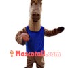 Basketball Horse Mascot Costume Free Shipping