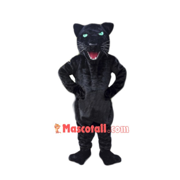Cheap Black Panther Mascot Costume