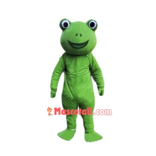 Cheap Green Frog Mascot Costume