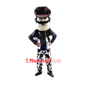 Power Cowboy Mascot Costume