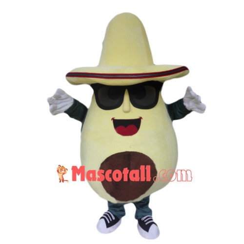 Avocado Mascot Costume