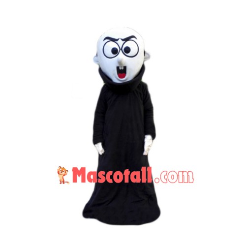Black Devil Monster Mascot Costume