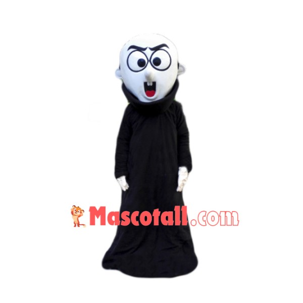 Black Devil Monster Mascot Costume