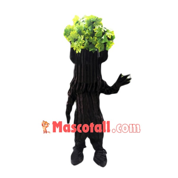 Green Tree Mascot Costume