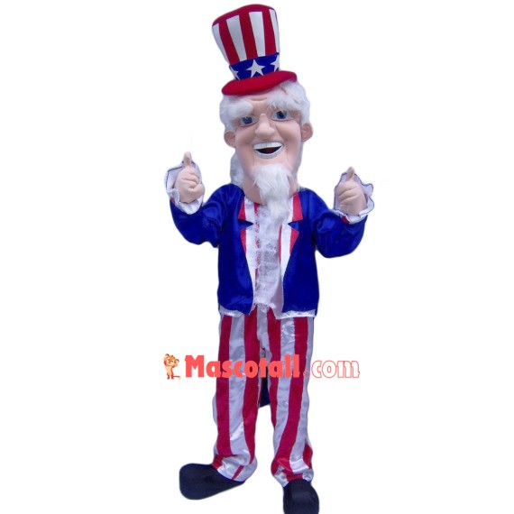 High Quality Uncle Sam Mascot Costume