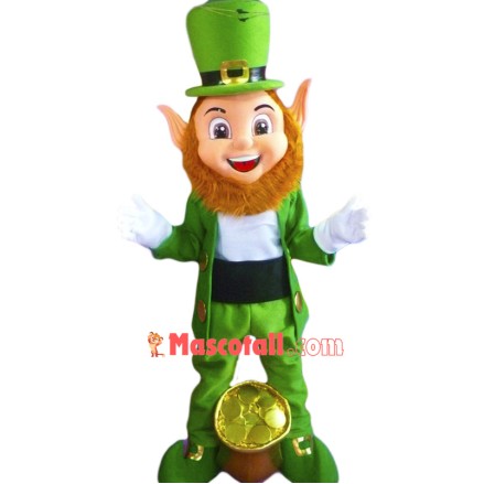 High Quality Leprechaun Mascot Costume