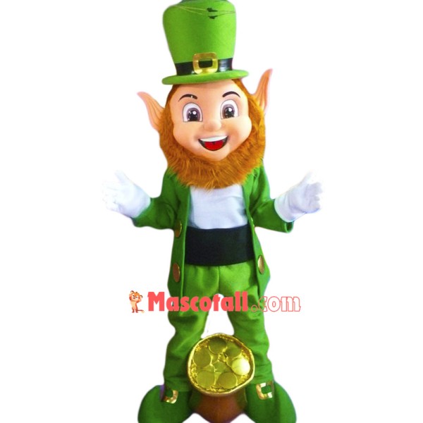High Quality Leprechaun Mascot Costume