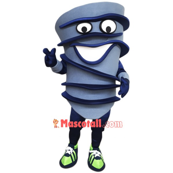 Happy Lightweight Tornado Mascot Costume