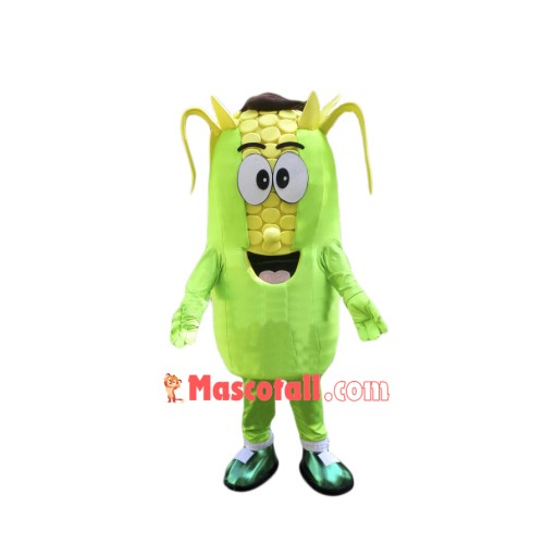 Happy Corn Mascot Costume Free Shipping