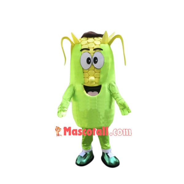 Happy Corn Mascot Costume Free Shipping