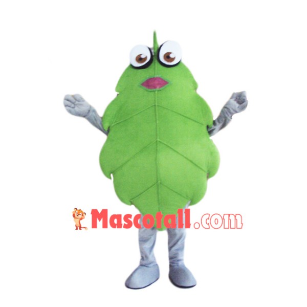 Green Leaves Mascot Costume