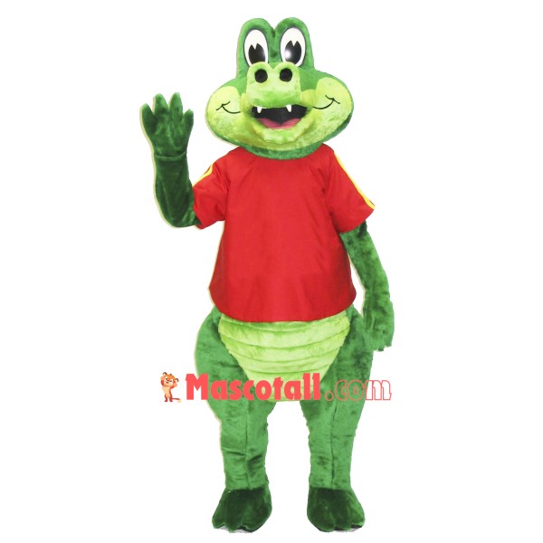 Friendly Crocodile Mascot Costume