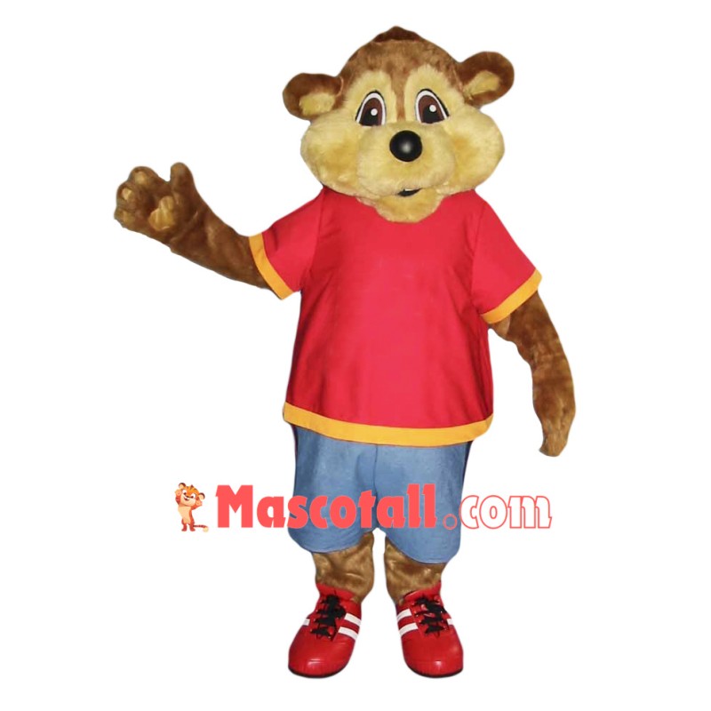 Professional Quality Beaver Mascot Costume
