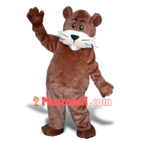 Brand New Beaver Mascot Costume