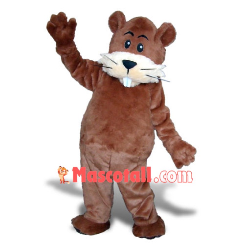 Brand New Beaver Mascot Costume