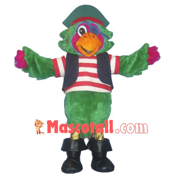 Happy Lightweight Parrot Mascot Costume