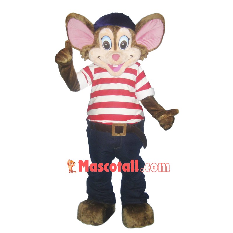 Happy Lightweight Mouse Mascot Costume Free Shipping
