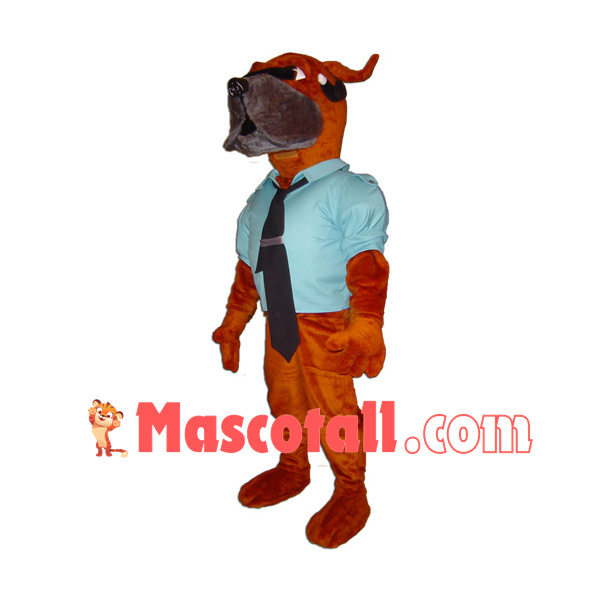 High Quality Police Dog Mascot Costume Free Shipping