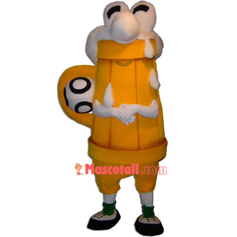 Glass of Beer Mascot Costume