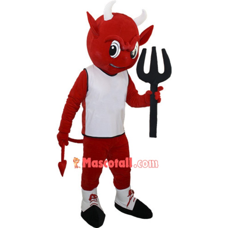 Angry Devil Mascot Costume