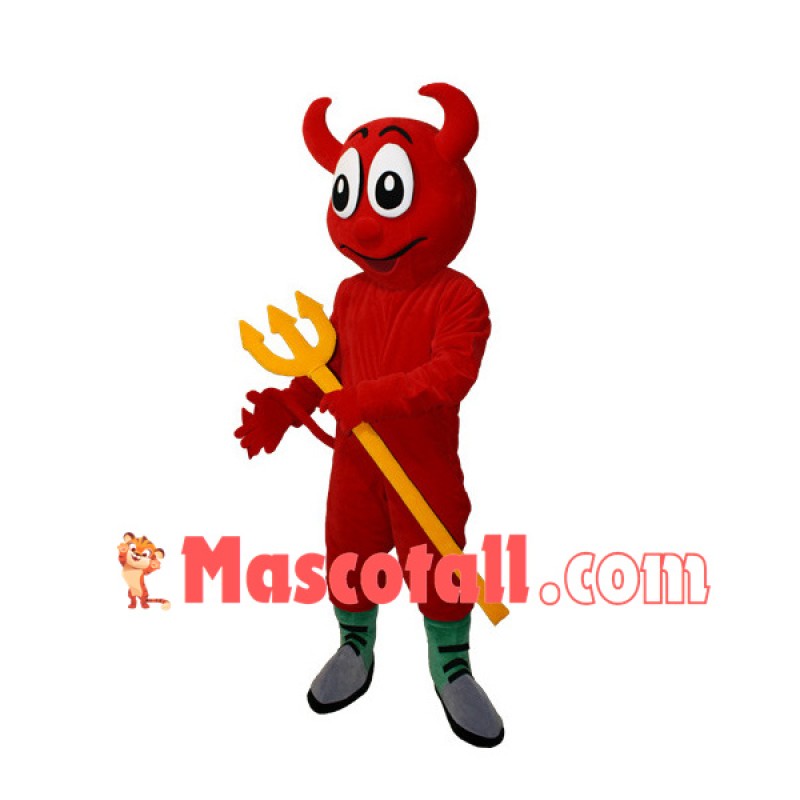 Happy Lightweight Devil Mascot Costume