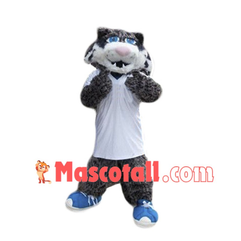 College Lightweight Wildcat Mascot Costume