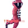 Fierce Red Cobra Mascot Costume