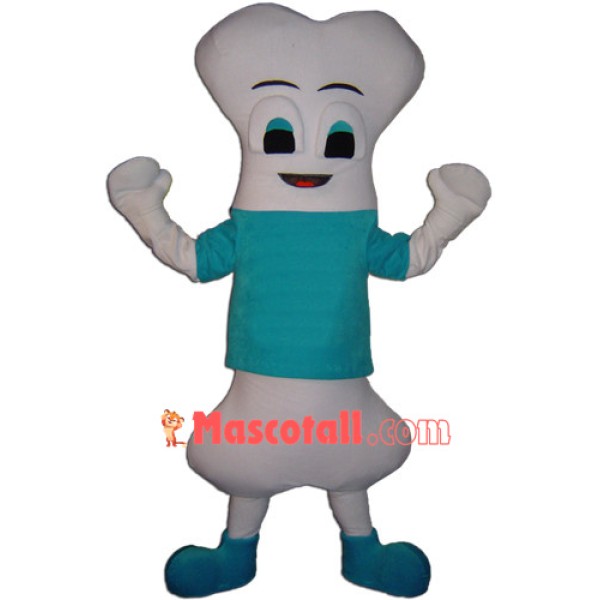 Happy Lightweight Bone Mascot Costume