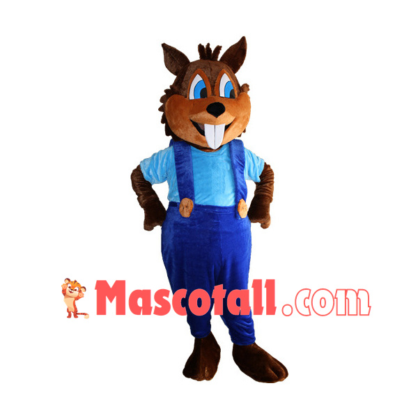 Happy Squirrel Mascot Costume Free Shipping