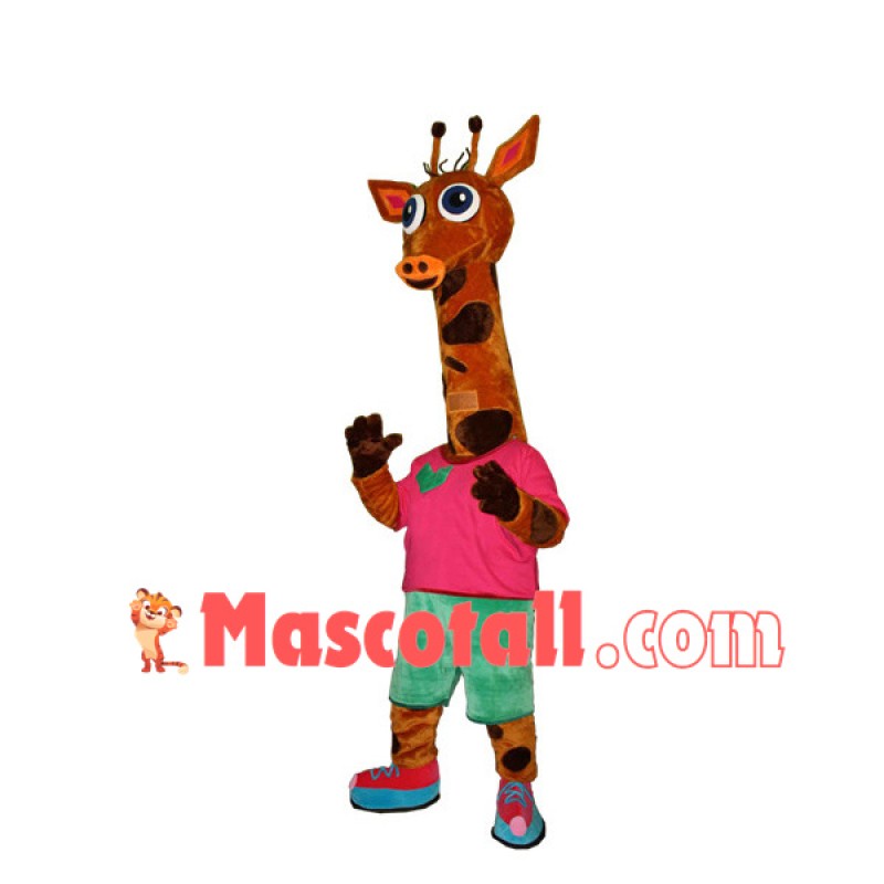 Sport Lightweight Giraffe Mascot Costume