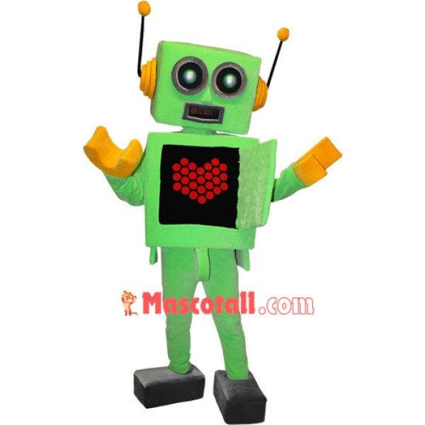 Happy Lightweight Robot Mascot Costume