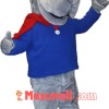 Sport Lightweight Wolf Mascot Costume Free Shipping