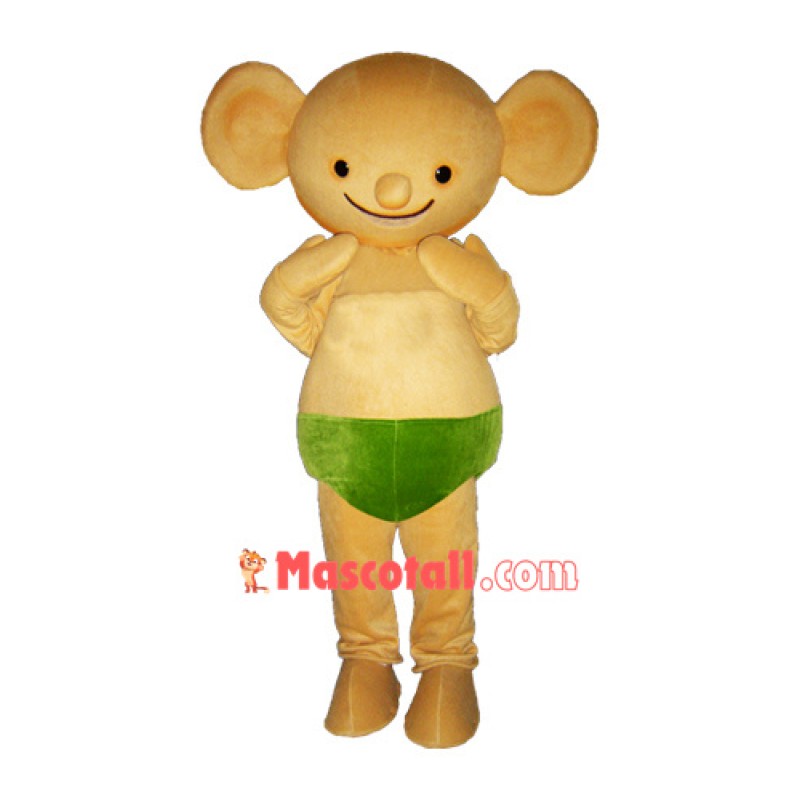 Yellow Koala Mascot Costume