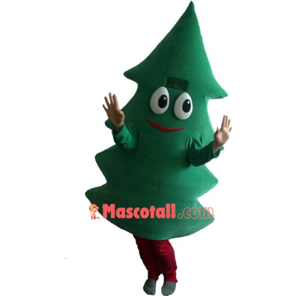 Happy Christmas Tree Mascot Costume