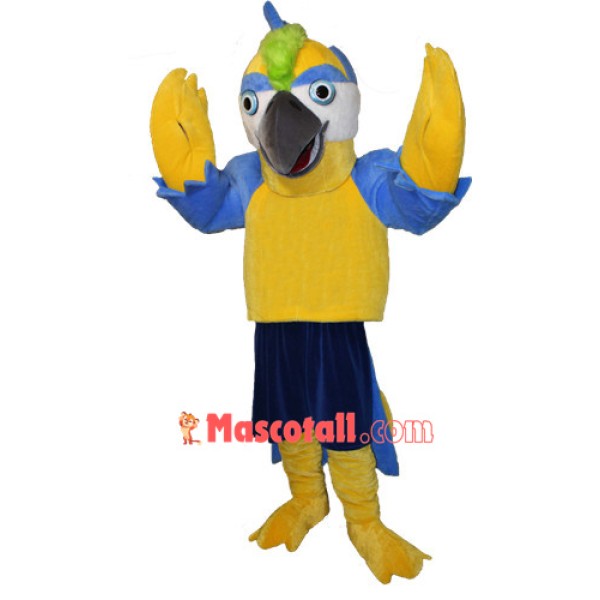 Yellow Parrot Mascot Costume