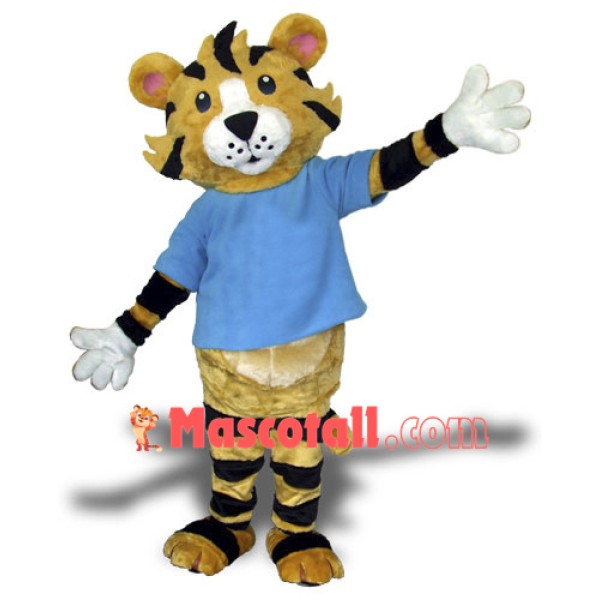 High School Tiger Mascot Costume Free Shipping