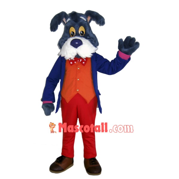 Old Gentlemanly Dog Mascot Costume