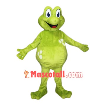 Happy Lightweight Frog Mascot Costume Free Shipping